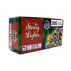 10M String Lampki ścienne 100-LED Lights String