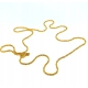 Złoty łańcuszek kręcony 18K Pr.750 63cm 9,27gr