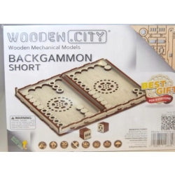 Wooden city drewniane puzzle