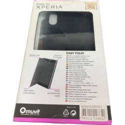 Etui z klapką do M4 Aqua Dual czarny NOWA