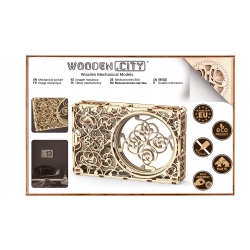 PUZZLE DREWNIANE 3D WOODEN CITY obraz NOWY najtaniej