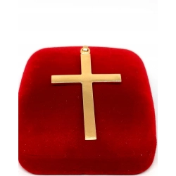Złota zawieszka Krzyż PR.585 W:3,40gr