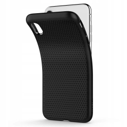 Case - Plecki Spigen Liquid Air do iPhone Xr czarne