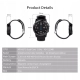 Smartwatch Garett H1 czarny uzywany