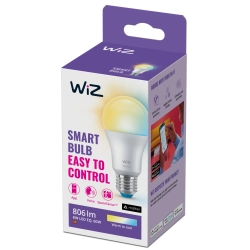 Żarówka LED E27 WiZ światło białe zmienne 8W wifi