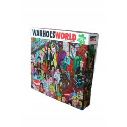 Warhol s World: A 1000 Piece Jigsaw Puzzle Ander Martin NOWA W FOLII