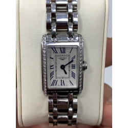 LONGINES DOLCEVITA DAMSKI ZEGAREK 17.7X27MM L5.258.0.71.6 diamenty komplet