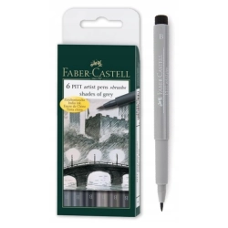 Pisaki Faber-Castell 6 szt. NOWE