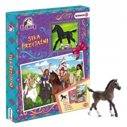 SCHLEICH HORSE CLUB SIŁA PRZYJAŹNI ZESTAW Z FIGURKĄ OPIS