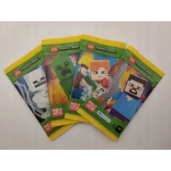 LEGO MINECRAFT karty kolekcjonerskie TCC Seria 1 saszetka 6 kart