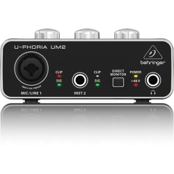 Interfejs audio Behringer U-Phoria UM2 DOBRY STAN!