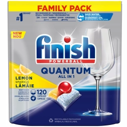 Kapsułki Finish Quantum All in 1 lemon 120 szt.