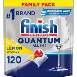 Kapsułki Finish Quantum All in 1 lemon 120 szt.