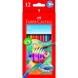 Kredki akwarelowe Faber-Castell 12 szt.