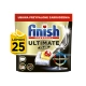 FINISH Kapsułki do zmywarki Ultimate Plus 25 lemon