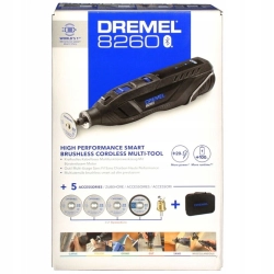 DREMEL 8260 + 5 AKCESORIÓW 1x3,0Ah nowe OKAZJA