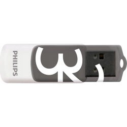 PENDRIVE PHILIPS FM32FD05B/00 USB 2.0 32GB VIVID EDITION SHADOW GREY