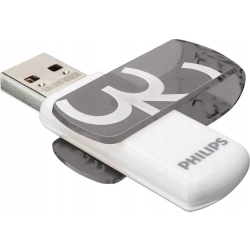 PENDRIVE PHILIPS FM32FD05B/00 USB 2.0 32GB VIVID EDITION SHADOW GREY