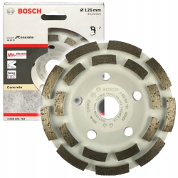 BOSCH Diamentowa tarcza garnkowa do betonu 125 mm