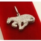 Złota zawieszka Puma Diamenty 135szt 1,35ct Pr.750 W:7,24gr InterSKLEP
