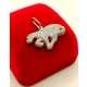 Złota zawieszka Puma Diamenty 135szt 1,35ct Pr.750 W:7,24gr InterSKLEP