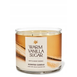 Świeca zapachowa WARM VANILLA SUGAR Bath & Body Works