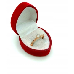 Złoty pierścionek z diamentami 0,50ct Pr.585 w: 2,24gr roz.13 InterSKLEP