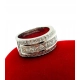 Złoty pierścionek obrączka z diamentami 2,78ct Pr.750 W:13,22gr roz.14