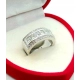 Złoty pierścionek obrączka z diamentami 2,78ct Pr.750 W:13,22gr roz.14