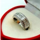 Złoty pierścionek obrączka z diamentami 2,78ct Pr.750 W:13,22gr roz.14