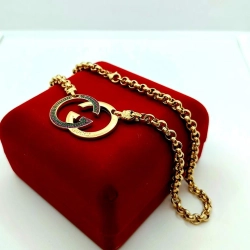 Złoty łańcuszek z zawieszką Gucci Pr,585 w: 18,88gr InterSKLEP