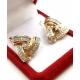 Złote kolczyki z diamentami 0,47ct Pr. 585 w: 7,88gr InterSKLEP