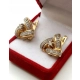 Złote kolczyki z diamentami 0,47ct Pr. 585 w: 7,88gr InterSKLEP