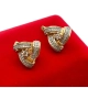 Złote kolczyki z diamentami 0,47ct Pr. 585 w: 7,88gr InterSKLEP