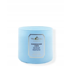 Świeca tradycyjna parafinowa SUNDRENCHED LINEN Bath & Body Works