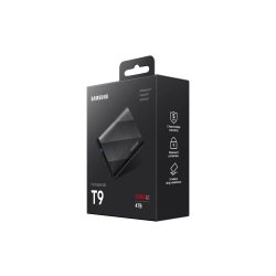 Dysk zewnętrzny SSD Samsung T9 4 TB USB3.2 GEN.2 Czarny MU-PG4T0B/EU