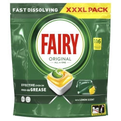 Fairy Original All In One Kapsułki do zmywarki Cytryna 116 szt.