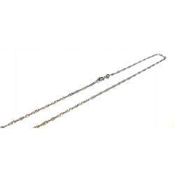 Łańcuszek srebro singapur 925 2,22g