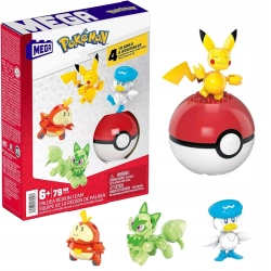 MEGA CONSTRUX POKEMON PALDEA REGION TEAM MATTEL