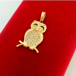 Złota zawieszka Sowa NOWA PR.585 W:1,46gr InterSKLEP