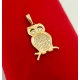 Złota zawieszka Sowa NOWA PR.585 W:1,46gr InterSKLEP