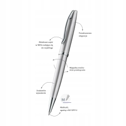 Długopis w etui PELIKAN Jazz Noble Elegance silver OKAZJA!!!