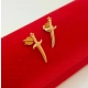 Złote kolczyki Sztylet sztyft NOWE PR.585 W:1,18gr InterSKLEP