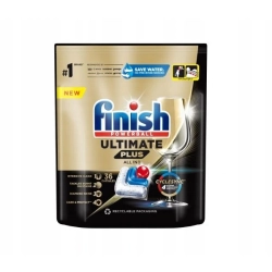 Finish Ultimate Plus Fresh Kapsułki do mycia naczyń w zmywarce 439g 36szt