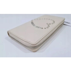 PORTFEL LOVE MOSCHINO BEŻOWY JC5653PP1DLN0110 IDEAŁ!