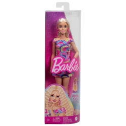 Barbie Fashionistas Lalka Sukienka Lata 80. HRH20