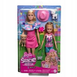 Barbie Stacie i Barbie 2-pak lalek HRM09