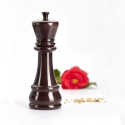 Bisetti - Młynek do przypraw King of Chess (czarny) 16.5 cm