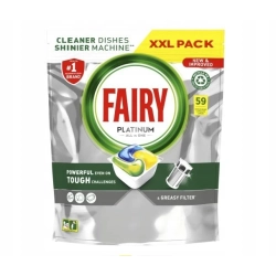 Fairy platinum all in one lemon kapsułki 59szt