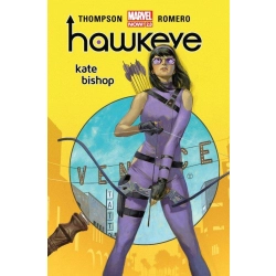 Kate Bishop Hawkeye Kelly Thompson, Leonardo Romero, Michael Walsh